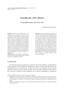 Neurofilosof&iacute;a y Libre Albedr&iacute;o: Impacto de la Neurociencia