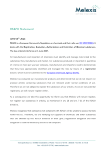 REACH-Statement-Melexis