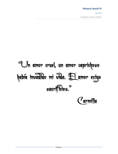 An&aacute;lisis de Carmilla: Influencia, Estructura y Semi&oacute;tica del Vampirismo