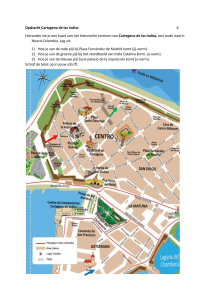 Spaans: Routebeschrijving Cartagena de las Indias & Locaties Oefening
