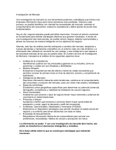 investigación de Mercado ejemplo carta