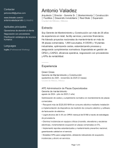 cv antonio