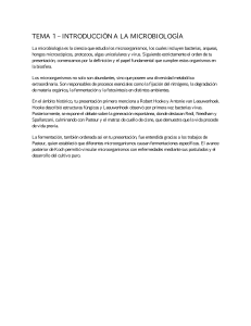 Introducci&oacute;n a la Microbiolog&iacute;a