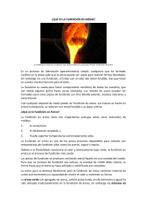 Proceso de Fundici&oacute;n en Arena: Definici&oacute;n, Ventajas y Pasos