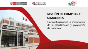Gesti&oacute;n de Compras y Almacenes