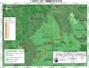 Mapa Cobertura Vegetal Huamachuco La Libertad