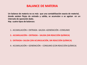 Fundamentos del Balance de Materia en Ingenier&iacute;a Qu&iacute;mica