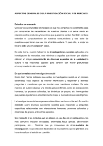 Gu&iacute;a de Investigaci&oacute;n Social en Mercados