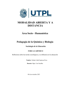 Sociolog&iacute;a de la Educaci&oacute;n: Durkheim y Weber