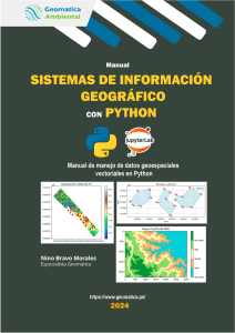 Sistemas de Informaci&oacute;n Geogr&aacute;fica con Python - Gu&iacute;a Completa