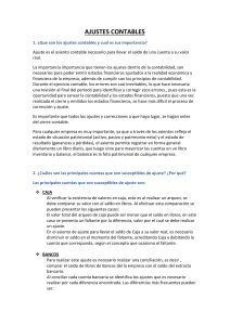 Ajustes Contables: Conceptos y Ejemplos Pr&aacute;cticos