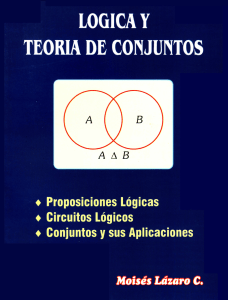 Libro de texto de L&oacute;gica y Teor&iacute;a de Conjuntos