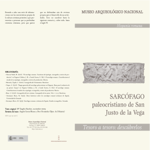 Sarc&oacute;fago Paleocristiano de San Justo de la Vega