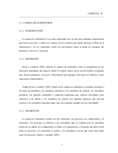 Gesti&oacute;n de la Cadena de Suministro y Log&iacute;stica