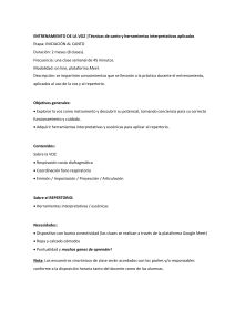 Curso de Iniciaci&oacute;n al Canto Online
