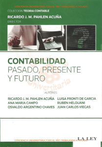 Teor&iacute;a Contable: Pasado, Presente y Futuro
