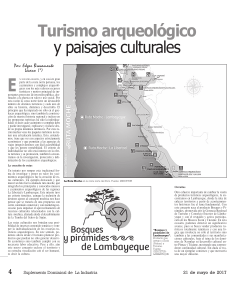 Turismo Arqueol&oacute;gico y Paisajes Culturales en Per&uacute;
