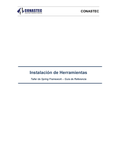 Gu&iacute;a de Instalaci&oacute;n de Herramientas Spring