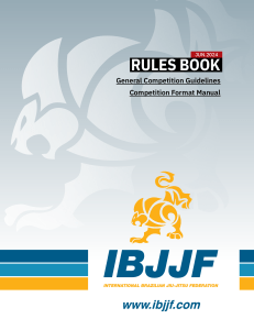 IBJJF Official Rules Book 2024