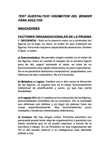 Gu&iacute;a Interpretaci&oacute;n Test de Bender Adultos