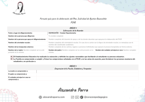 Gu&iacute;a para el Plan de Ajustes Razonables (PIAR)