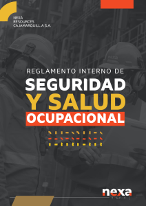 Reglamento SST Nexa Resources Cajamarquilla