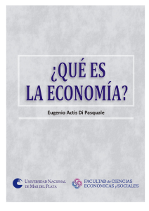 &iquest;Qu&eacute; es la Econom&iacute;a? Introducci&oacute;n Pluralista