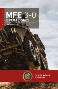 MFE 3-0: Manual de Operaciones Ej&eacute;rcito de Colombia