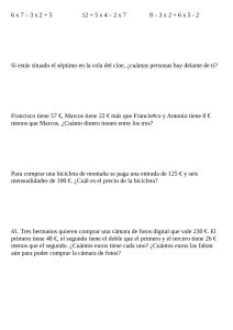 Problemas Matem&aacute;ticos para Primaria