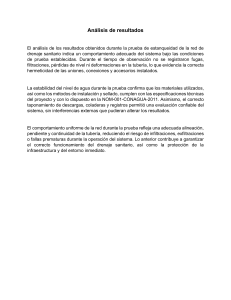 An&aacute;lisis de resultados