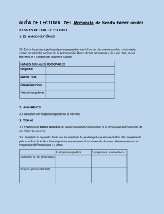 Gu&iacute;a de Lectura y Examen de Marianela