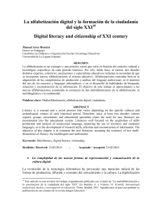 Area Moreira. alfabetizaci&oacute;n digital