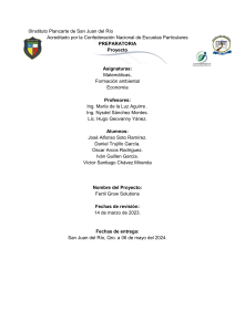 FERTIL GROW SOLUTIONS proyecto multidisciplinario