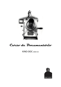 Curso de Document&aacute;rio KINO-DOC 2024-25
