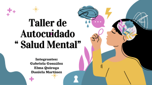 Taller de Autocuidado y Salud Mental