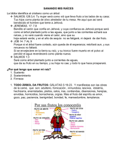 Sanando Mis Ra&iacute;ces: Gu&iacute;a de Estudio Cristiana