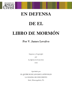 Defensa del Libro de Morm&oacute;n