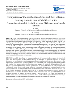 Resilient Modulus vs. CBR in Stabilized Soils
