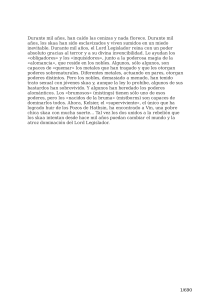 El Imperio Final Brandon Sanderson