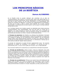 Alcoberro, R.-'Principios B&aacute;sicos de la Bio&eacute;tica'
