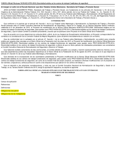 NOM-022-STPS-2015: Electricidad Est&aacute;tica Seguridad M&eacute;xico
