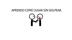 Aprendo a jugar sin golpear a los demas. SALA 2docx