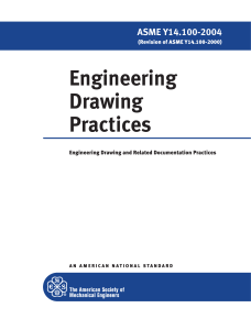 ASME Y14.100-2004 Engineering Drawing Practices Standard