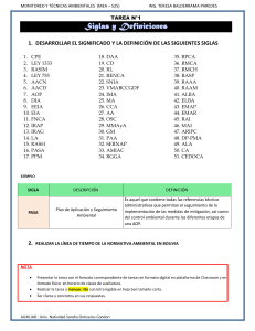 TAREA 1 siglas y definiciones