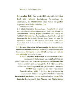 Wort- und Sacherl&auml;uterungen zu Brechts Arturo Ui: Literarische Begriffe und historischer Kontext