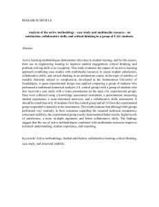 Active Learning & Multimedia: Impact on Student Satisfaction & Skills
