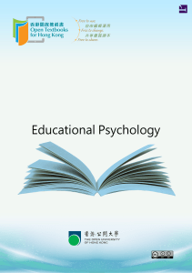 Educational Psychology: Teaching, Learning, and Development