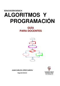Gu&iacute;a de Algoritmos y Programaci&oacute;n para Docentes