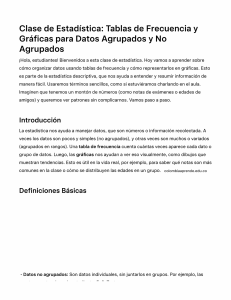 Gu&iacute;a de Tablas de Frecuencia y Gr&aacute;ficos