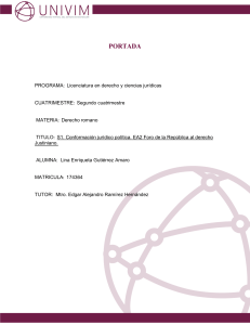 L Guti&eacute;rrez EA2 Foro de la Rep&uacute;blica al derecho Justiniano